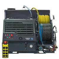 Rioned Essential Series 3 – benzines magasnyomású csatornatisztító Ø 350 mm-ig + távirányítóval