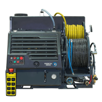 Rioned Essential Series 2 – dízelüzemű magasnyomású csatornatisztító Ø 300 mm-ig + távirányítóval