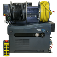 Rioned Essential Series 1+ – benzines magasnyomású csatornatisztító Ø 300 mm-ig + távirányítóval